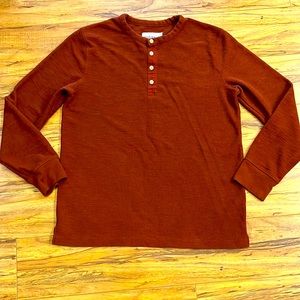 Goodfellow & Co Henley Thermal Long Sleeve